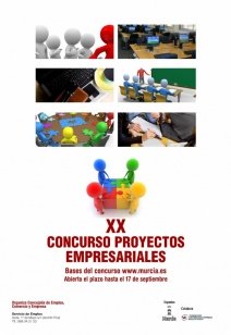 La Fundación Universidad Empresa colabora en el XX Concurso de Proyectos Empresariales del Ayuntamiento de Murcia